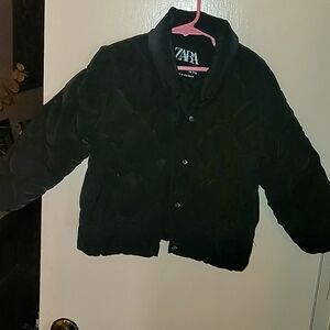 Zara Girl's Black Jacket